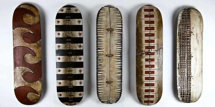 Recycled Skateboard by George Peterson 