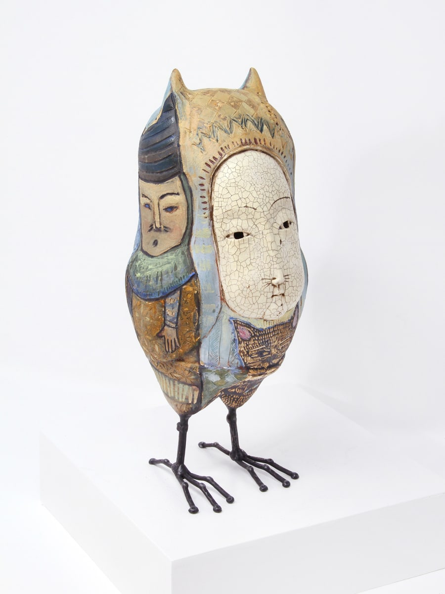 Manbird (with Cat on Legs) by John and Robin Gumaelius, Image 1.
