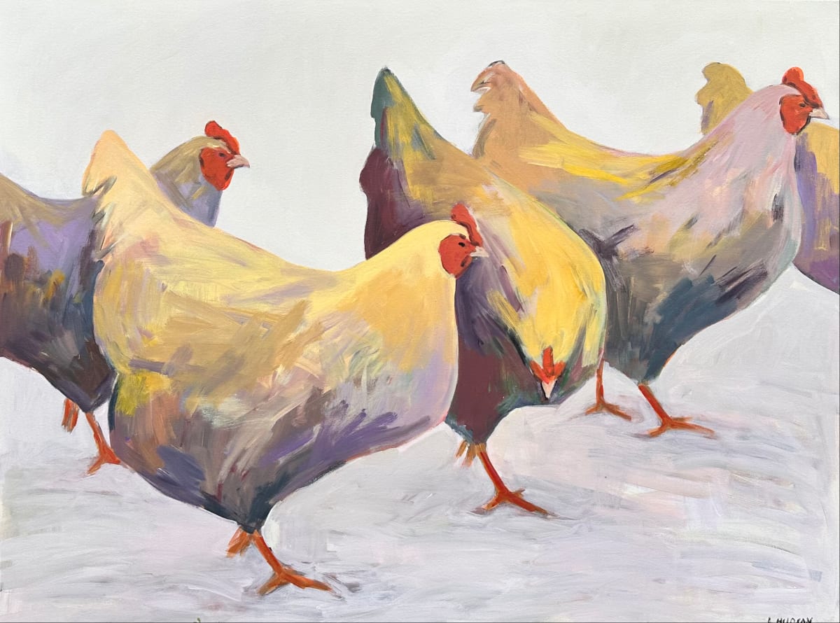 Heggenes Hens by Laura Hudson, Image 3.