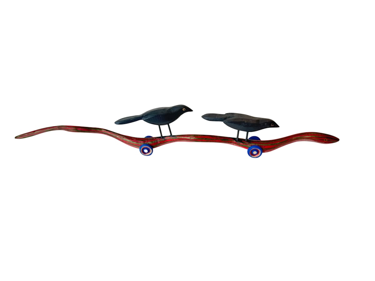 Snakerider - Two birds by Dona Dalton, Image 1.