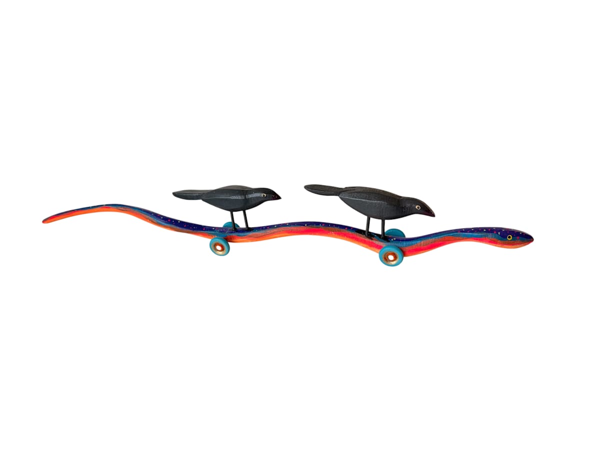 Snakerider - Two birds by Dona Dalton, Image 1.