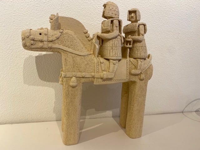 Warriors In Search of Enlightenment by Makiko Ichiura, Image 1.