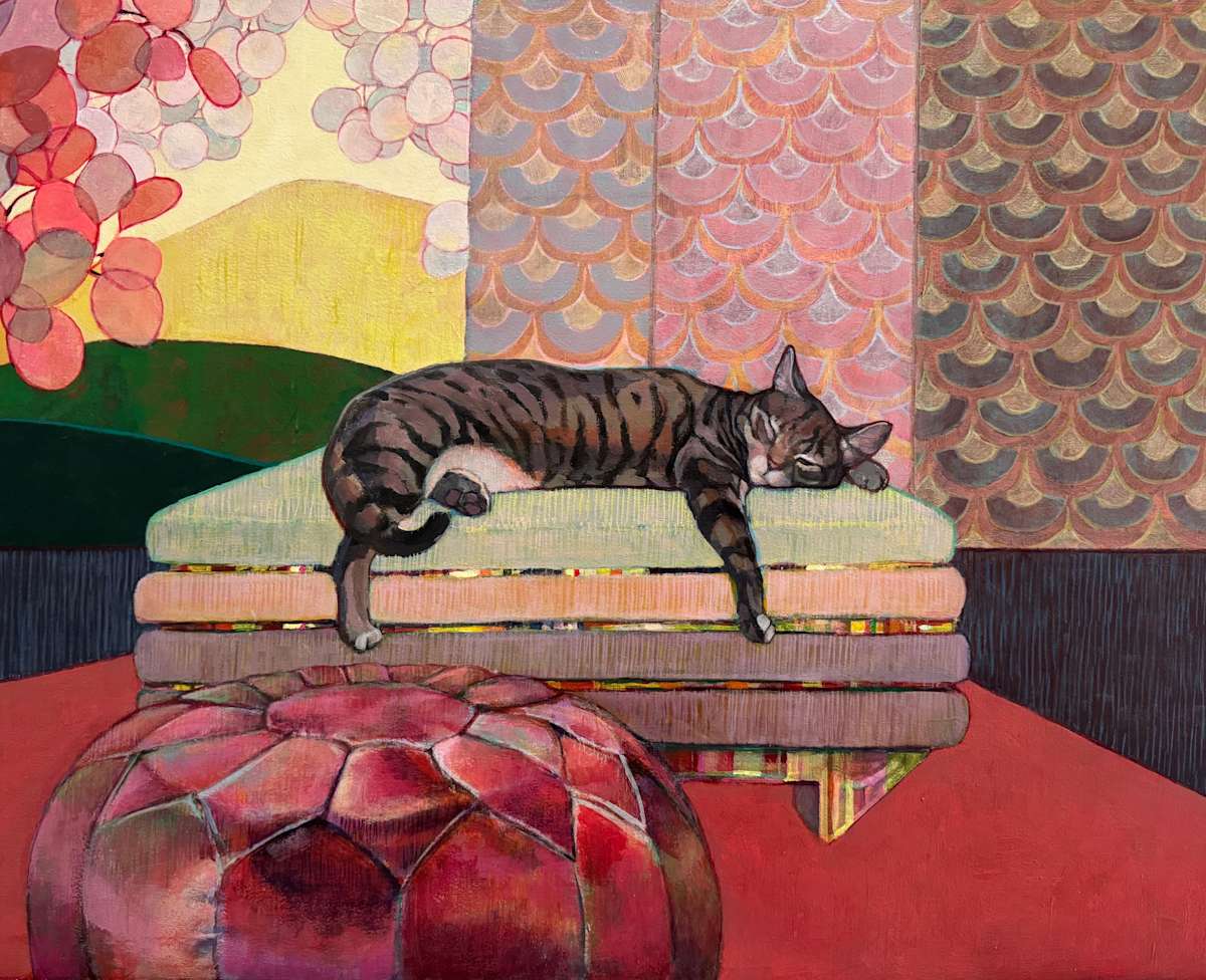 Bougie Cat by Christie West 