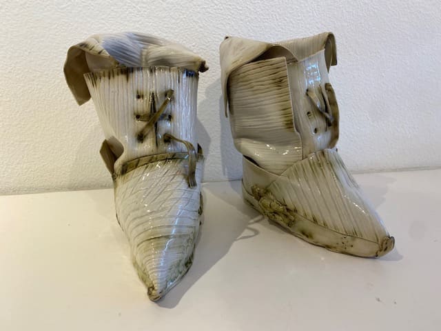 Big Boots (set of two) by Inge Roberts, Image 1.