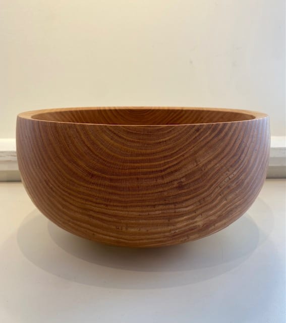 Honey Locust Wood Bowl #92 by Dale Larson 