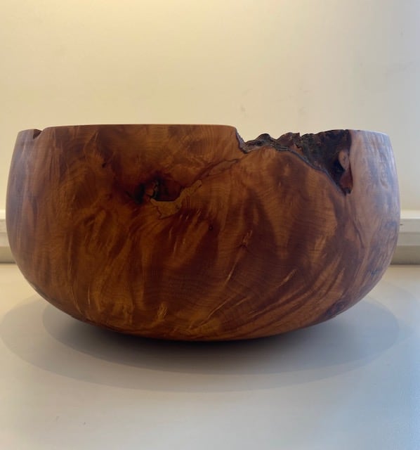 Madrone Burl Bowl #90 by Dale Larson 