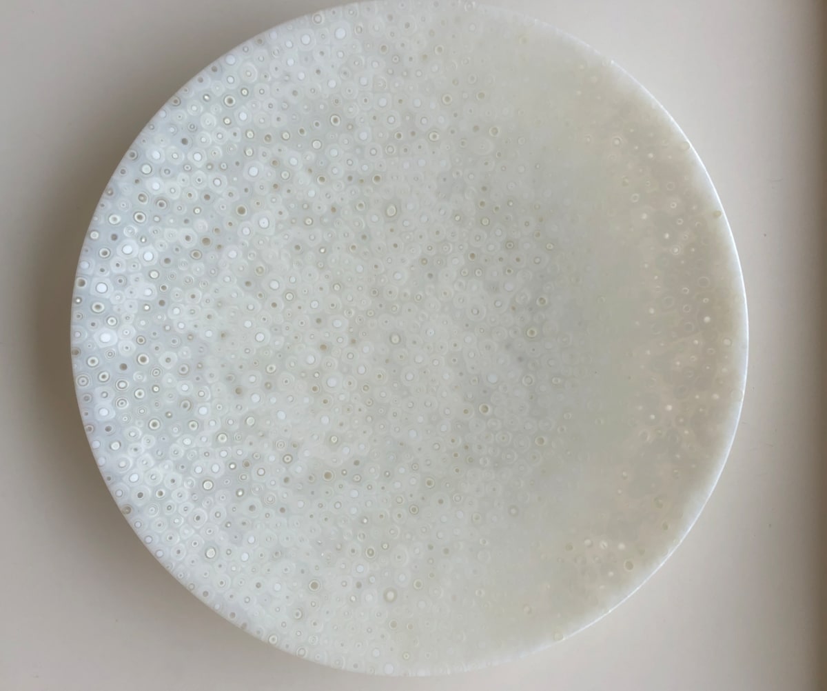 Medium Round Bowl - white by Robin Kittleson 