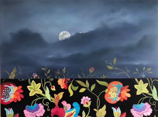 Night Garden by Faith Scott Jessup 