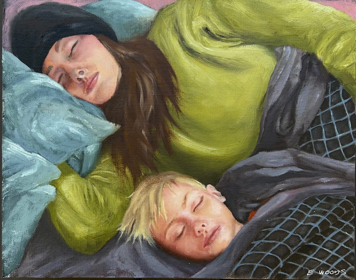 Mother and Son by Evelyn Woods 
