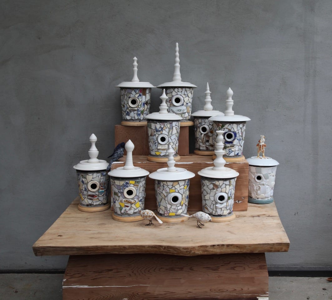 Bird Houses by Deloss Webber  Image: Priced individually  