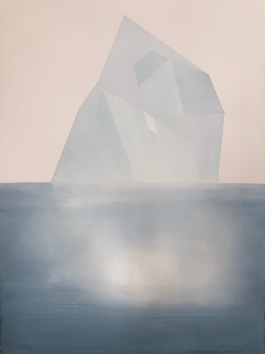 Iceberg III Blue by Meg Holgate 