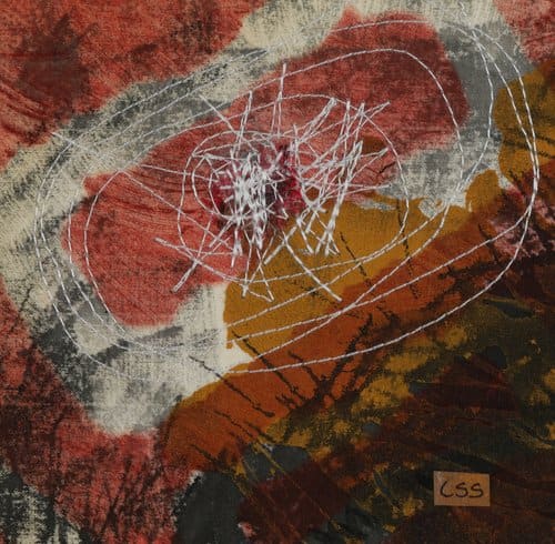 Sitting On A Park Bench by Laura Stangel Schmidt, Image 1.