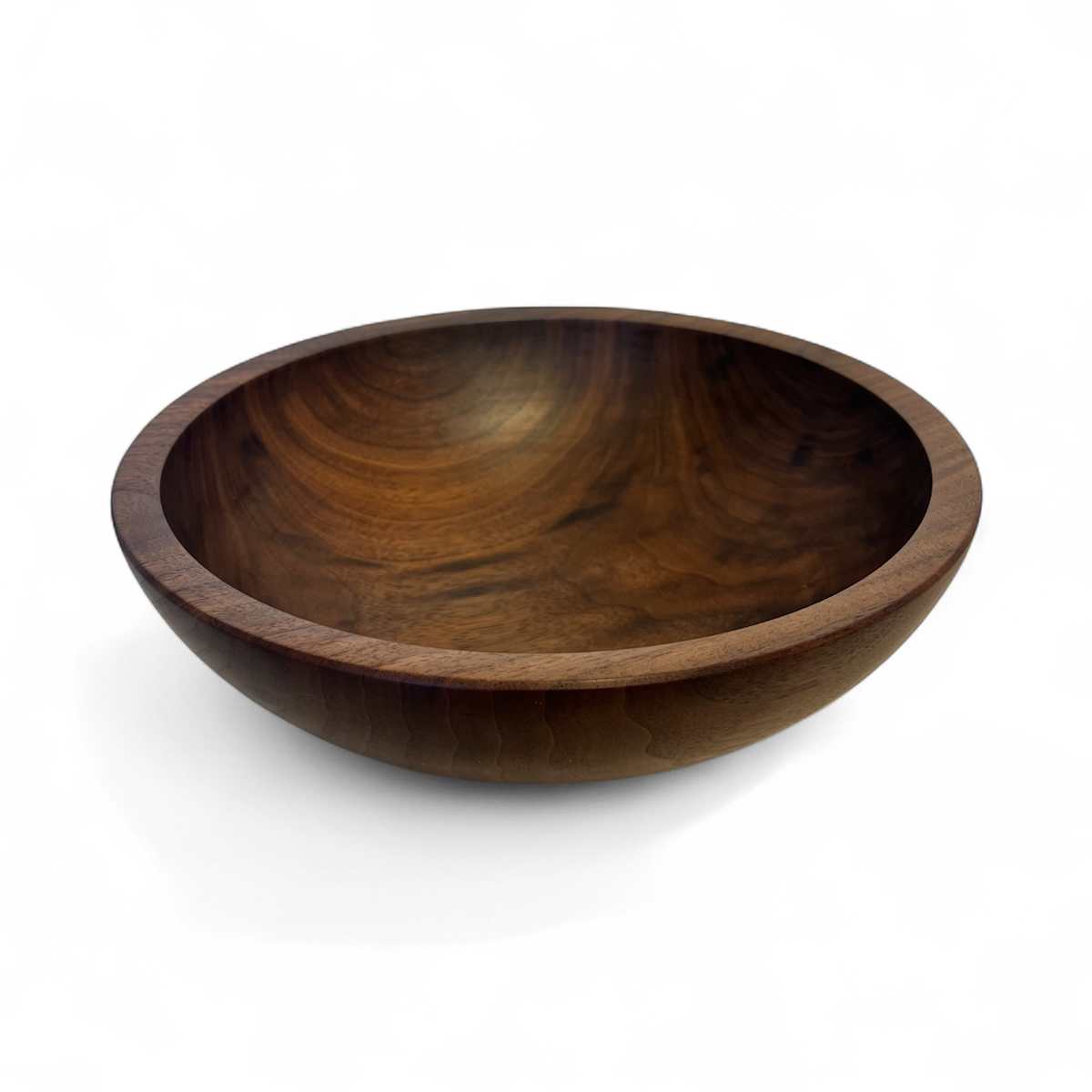 Black Walnut Fiddle Bowl #153 by Dale Larson 