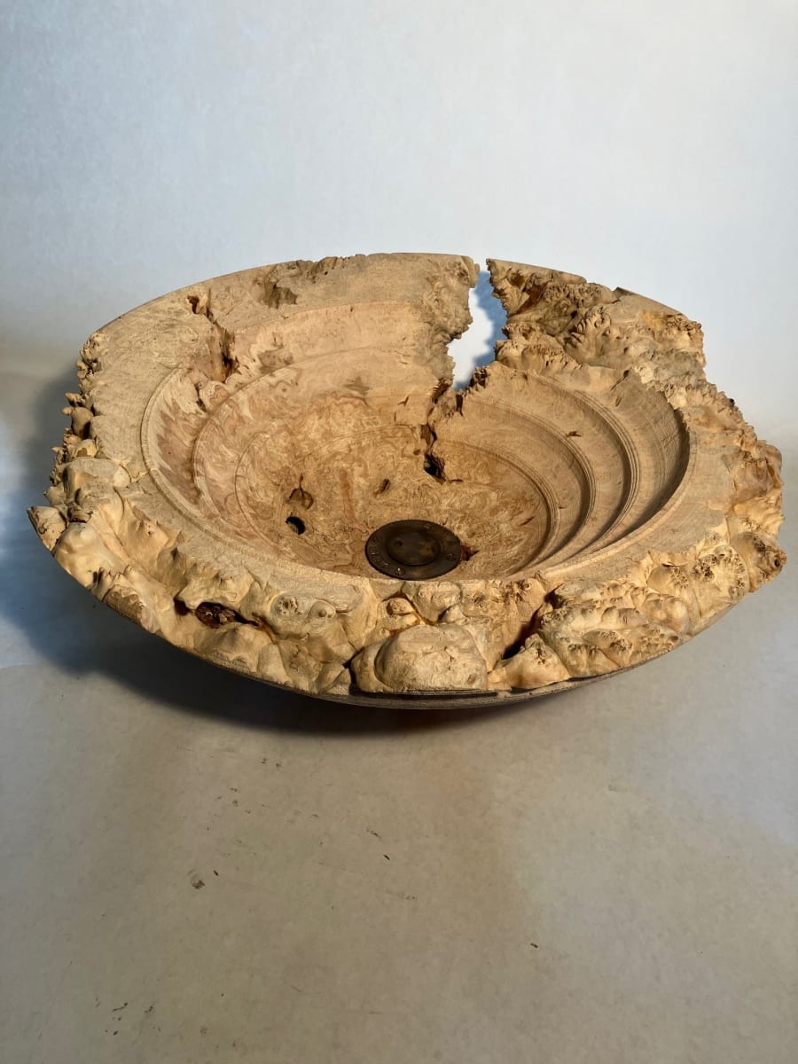 Ridged Ceremonial Bowl by Michael Scott 