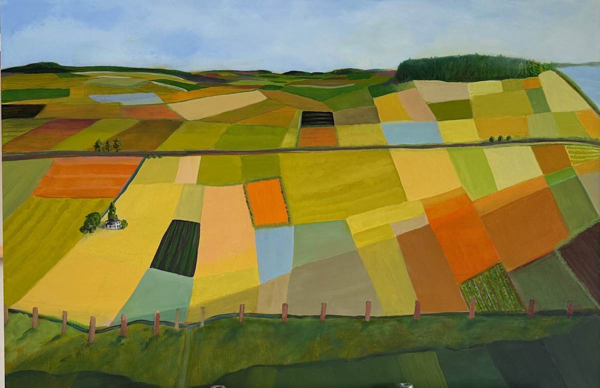 Ebey's Prairie #7 by Sue Gustaf Hamilton 