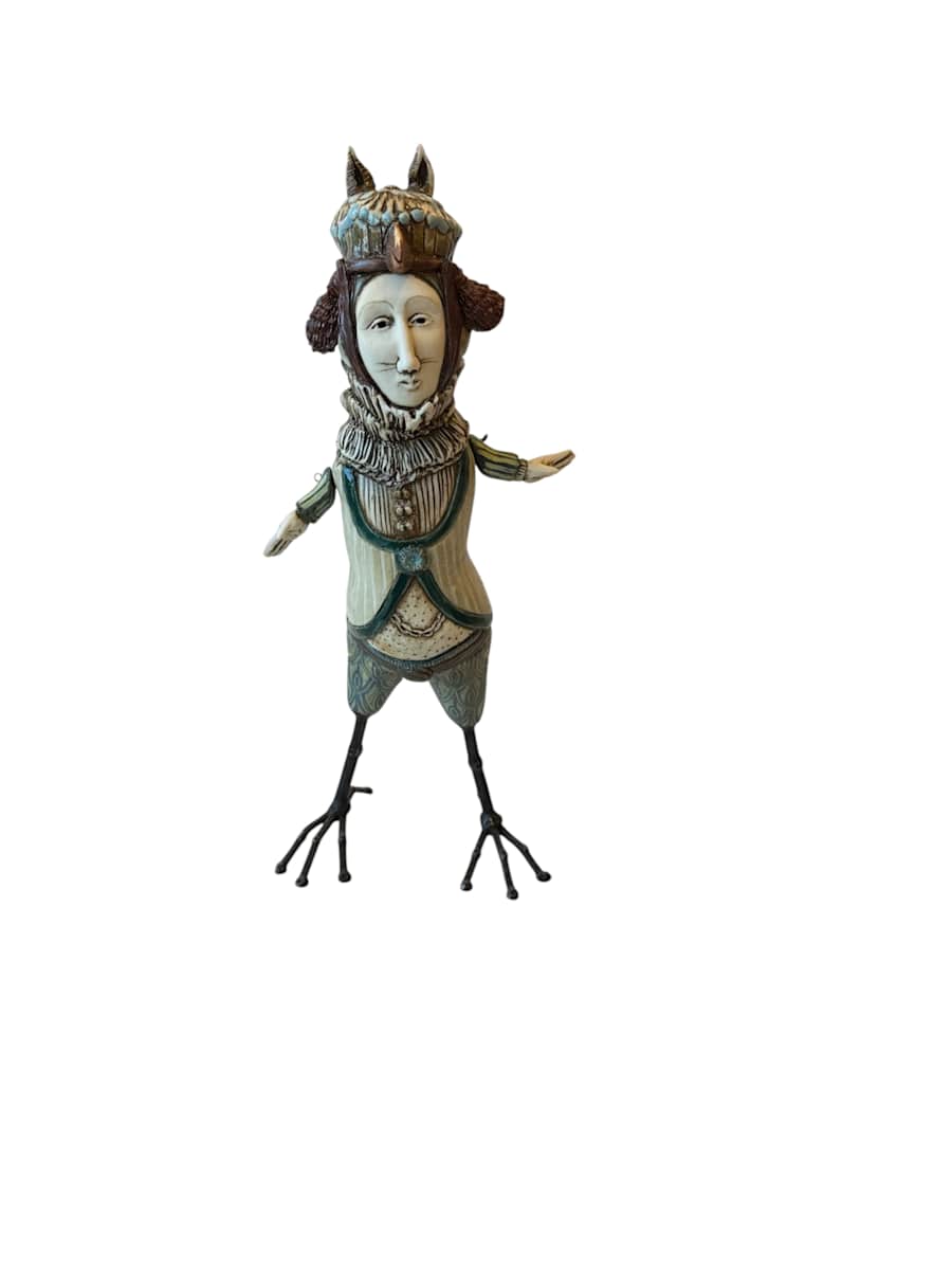 Owl Hat Birdman by John and Robin Gumaelius 