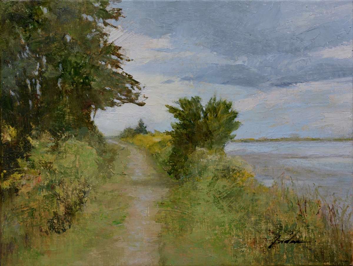 Spring Storm Clouds, Deer Lagoon by Pete Jordan 