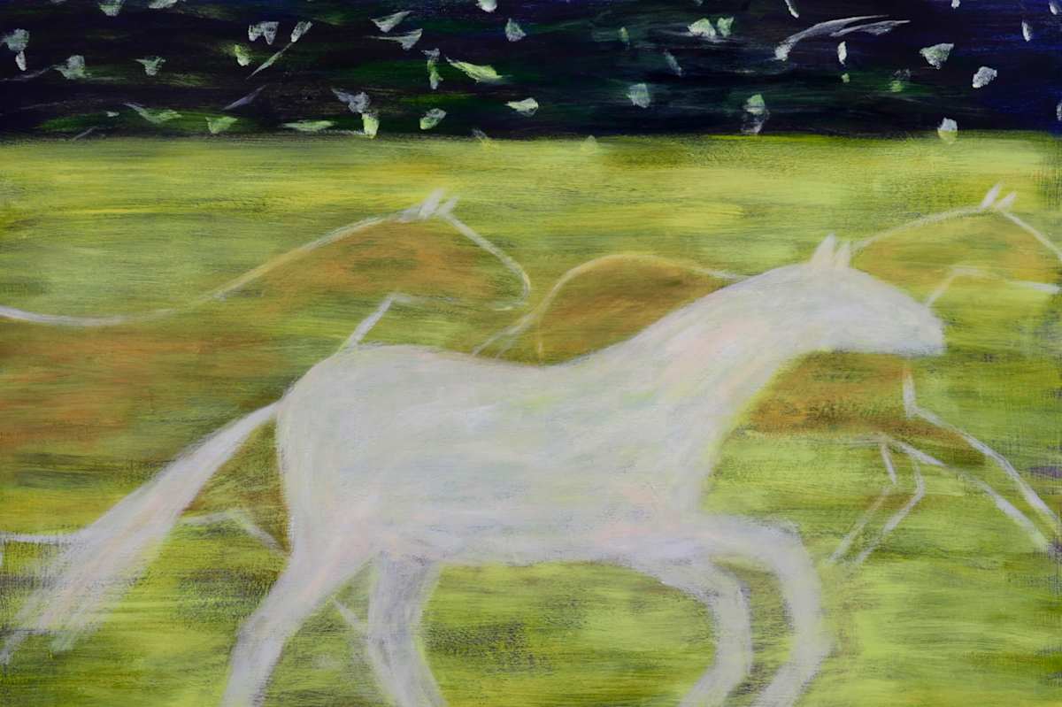 Palomino Run by Laura Hudson, Image 1.