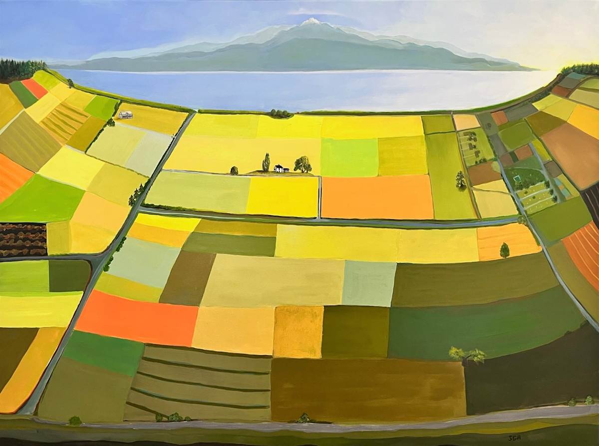 Ebey's Prairie #6 by Sue Gustaf Hamilton, Image 1.