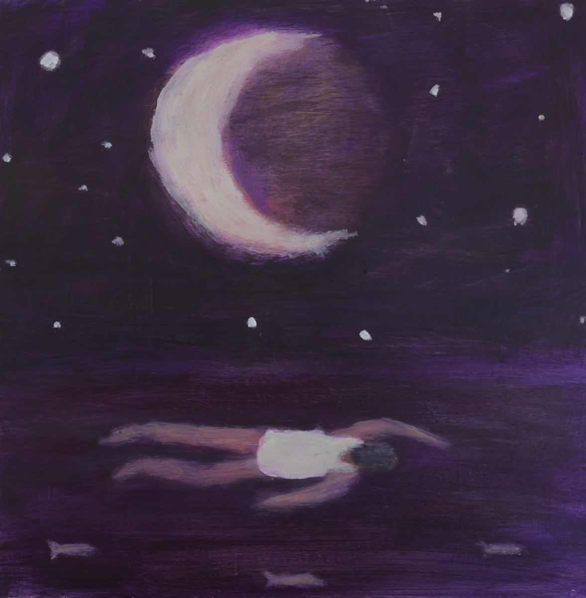 Plum Moon Swim by Laura Hudson, Image 1.