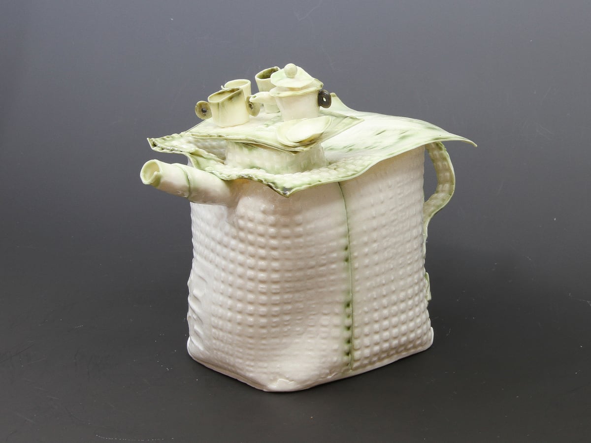Tea Party Pot by Inge Roberts 