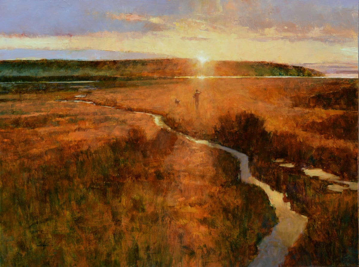 Heading Into The Sunrise by Pete Jordan 