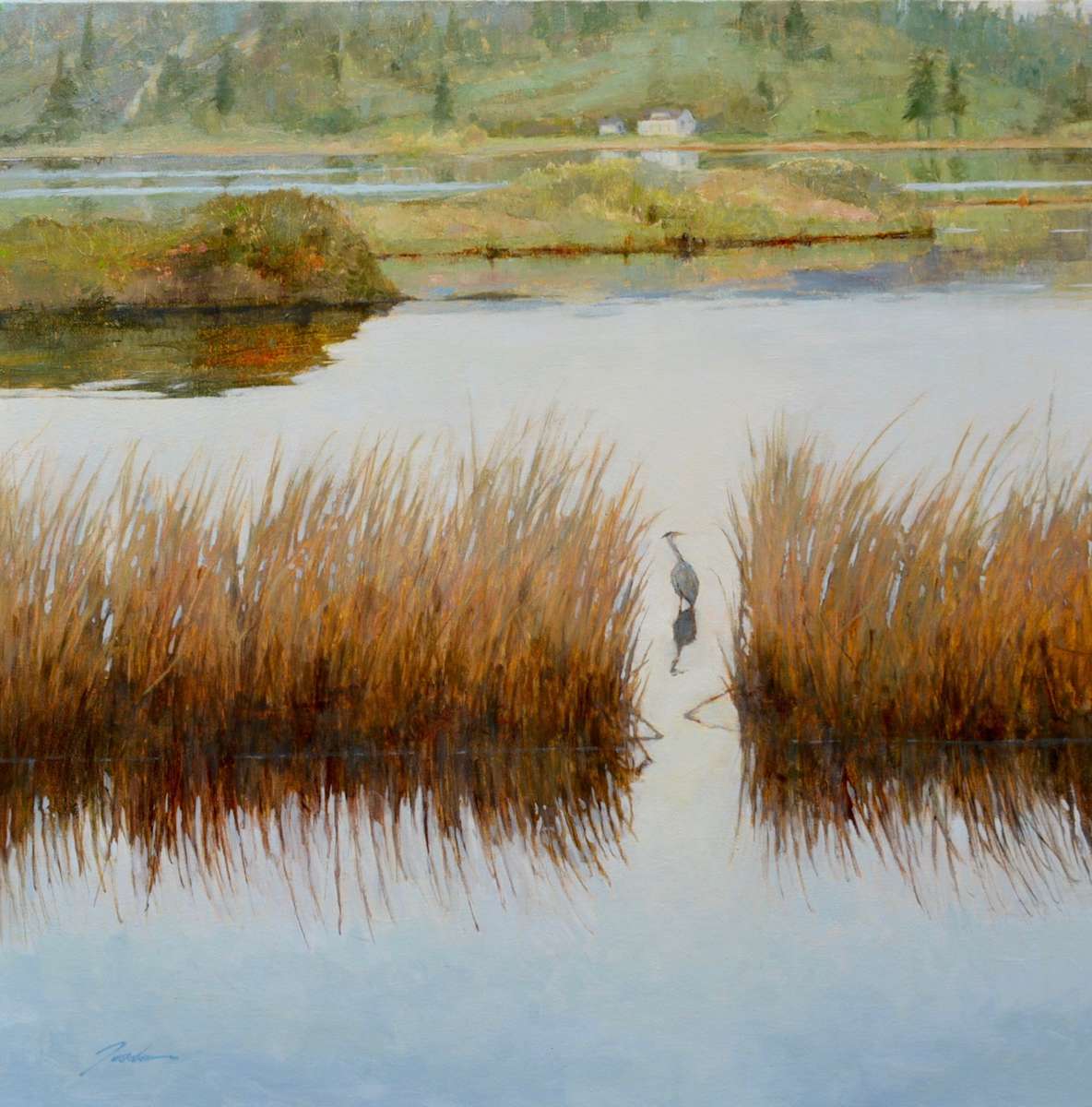 Through the Rushes by Pete Jordan, Image 1.