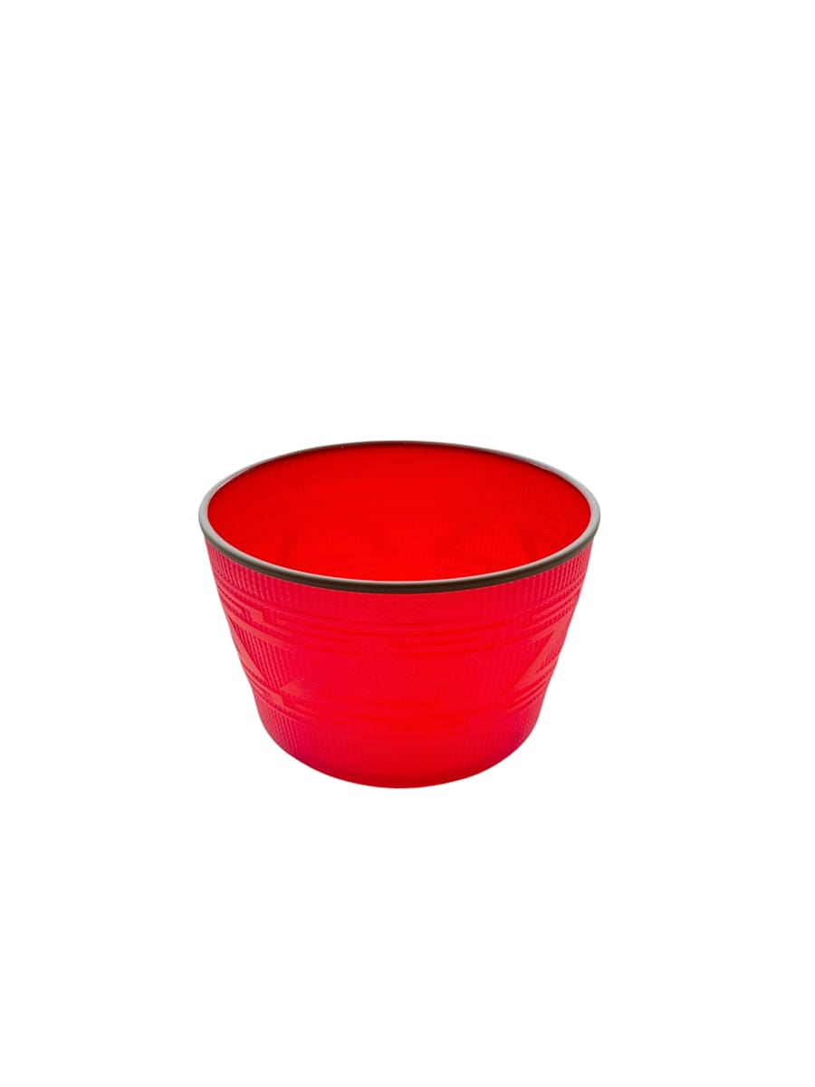 Tlingit Basket (Smoke/Red) by Preston Singletary 