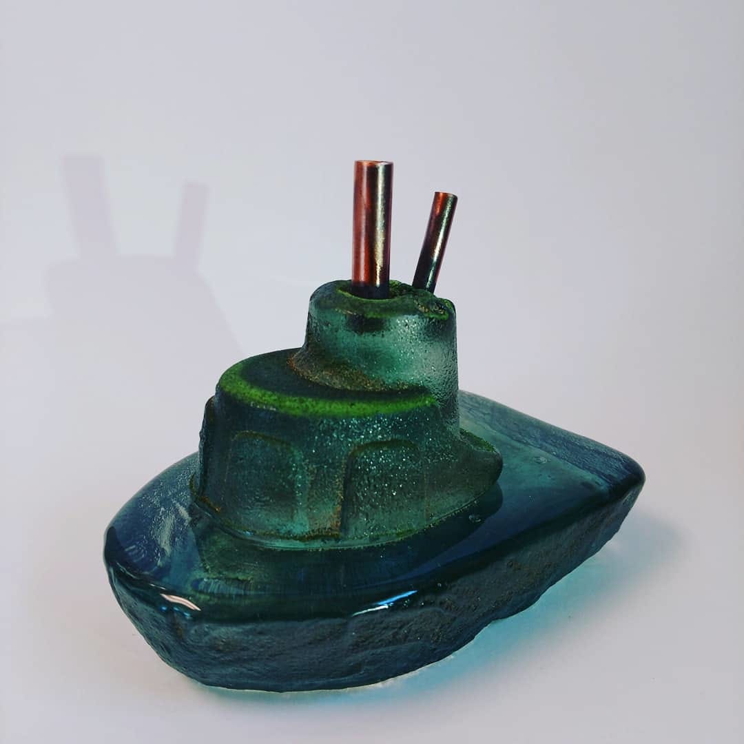 Tugboat by Althea Holden 