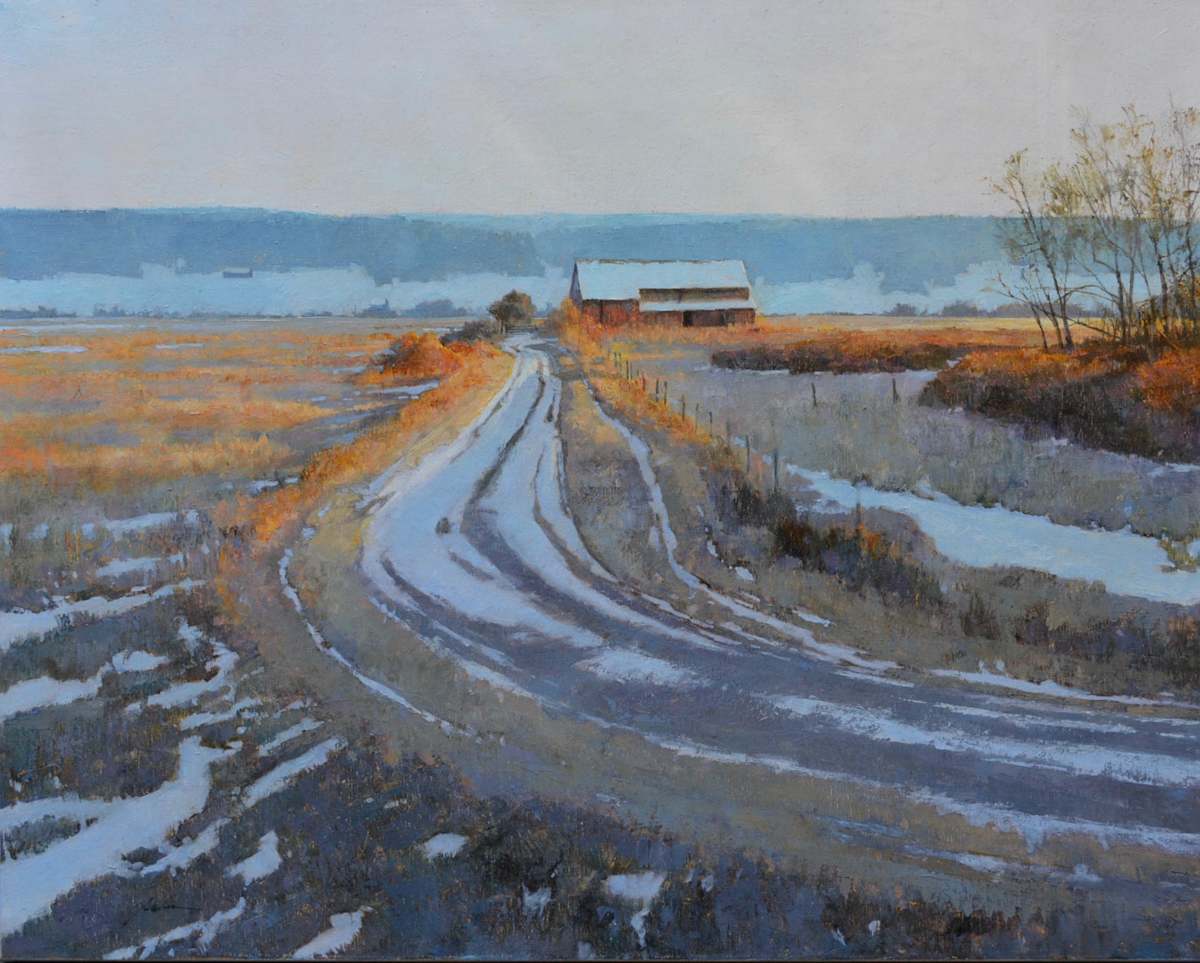 Winter Farm, Bayview Wa by Pete Jordan, Image 1.