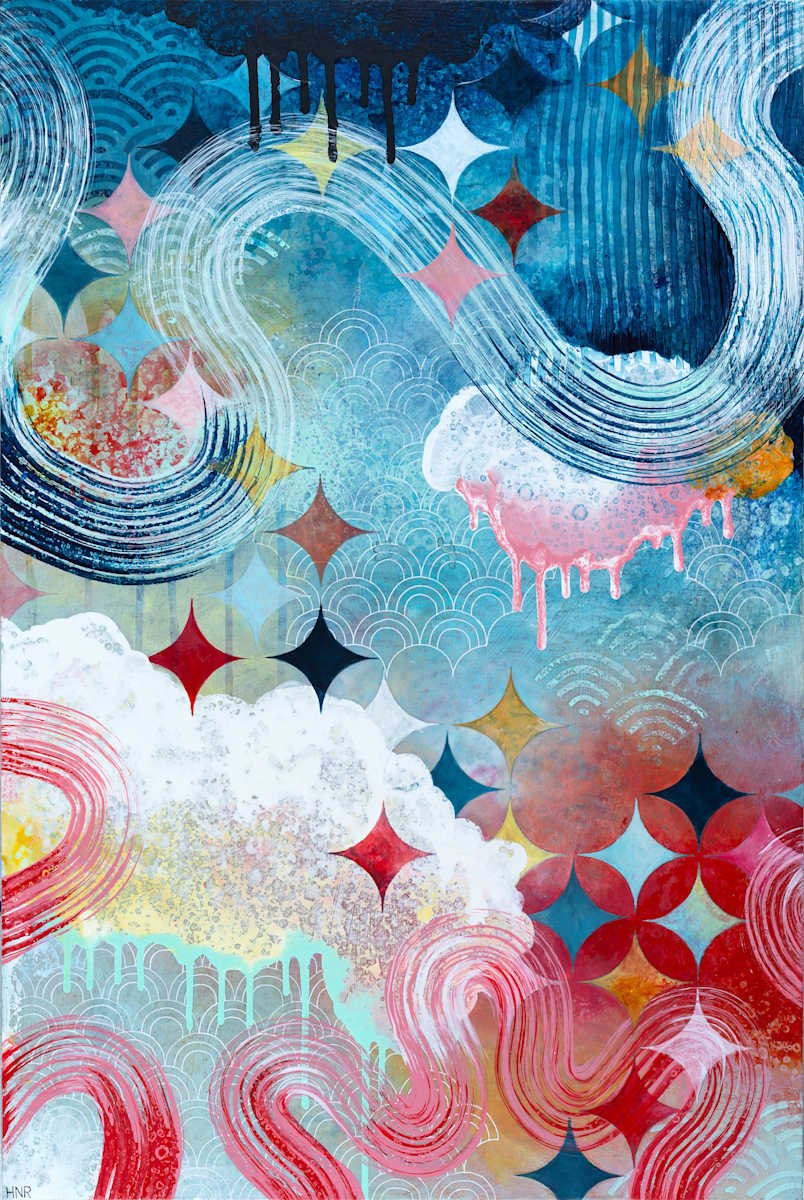 Clouds Like Waves 2 by Heather Robinson, Image 1.