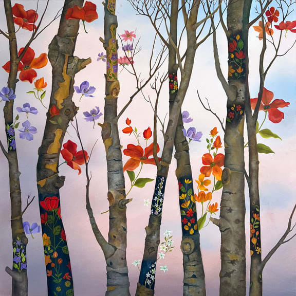 Flower Forest by Faith Scott Jessup 