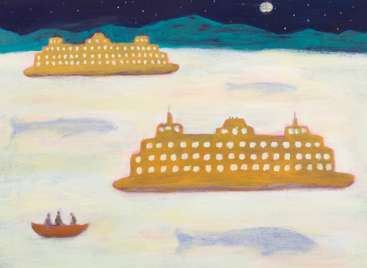 Night Crossing by Laura Hudson 