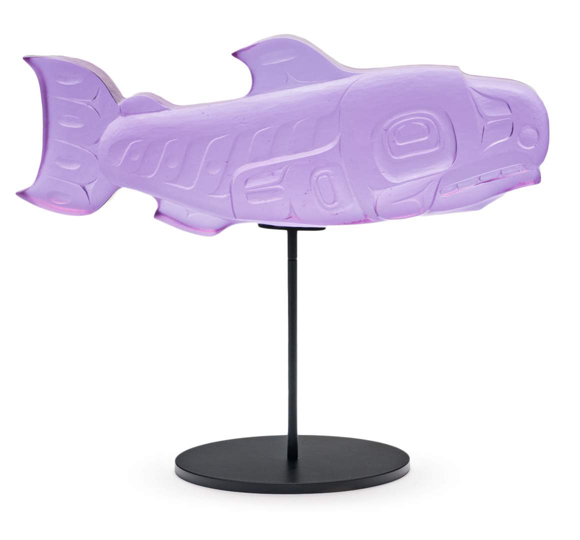 Salmon, Straight Tail by Preston Singletary 