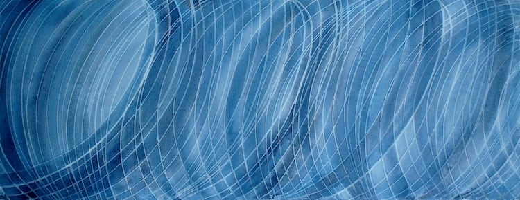 Written Deep #6 by Melynda Van Zee, Image 1.