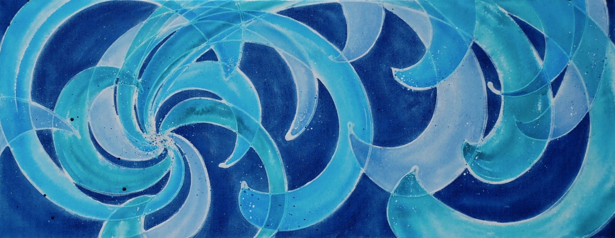 Gravitational Waves #28 by Melynda Van Zee 