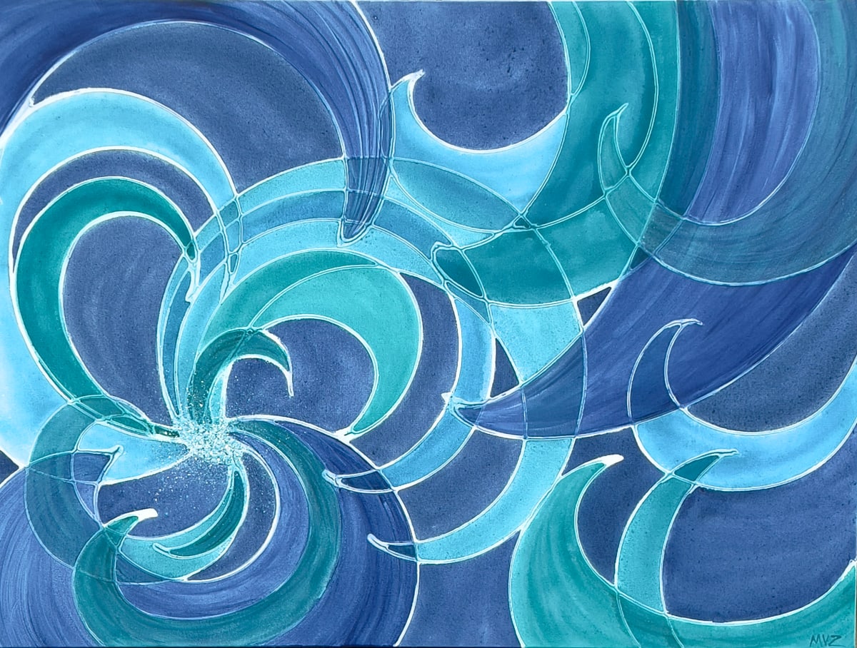 Gravitational Waves Integration by Melynda Van Zee, Image 1.