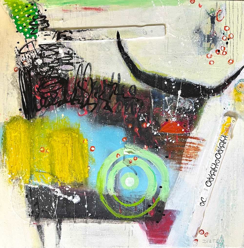Bull on the Running by Ellen Dieter 