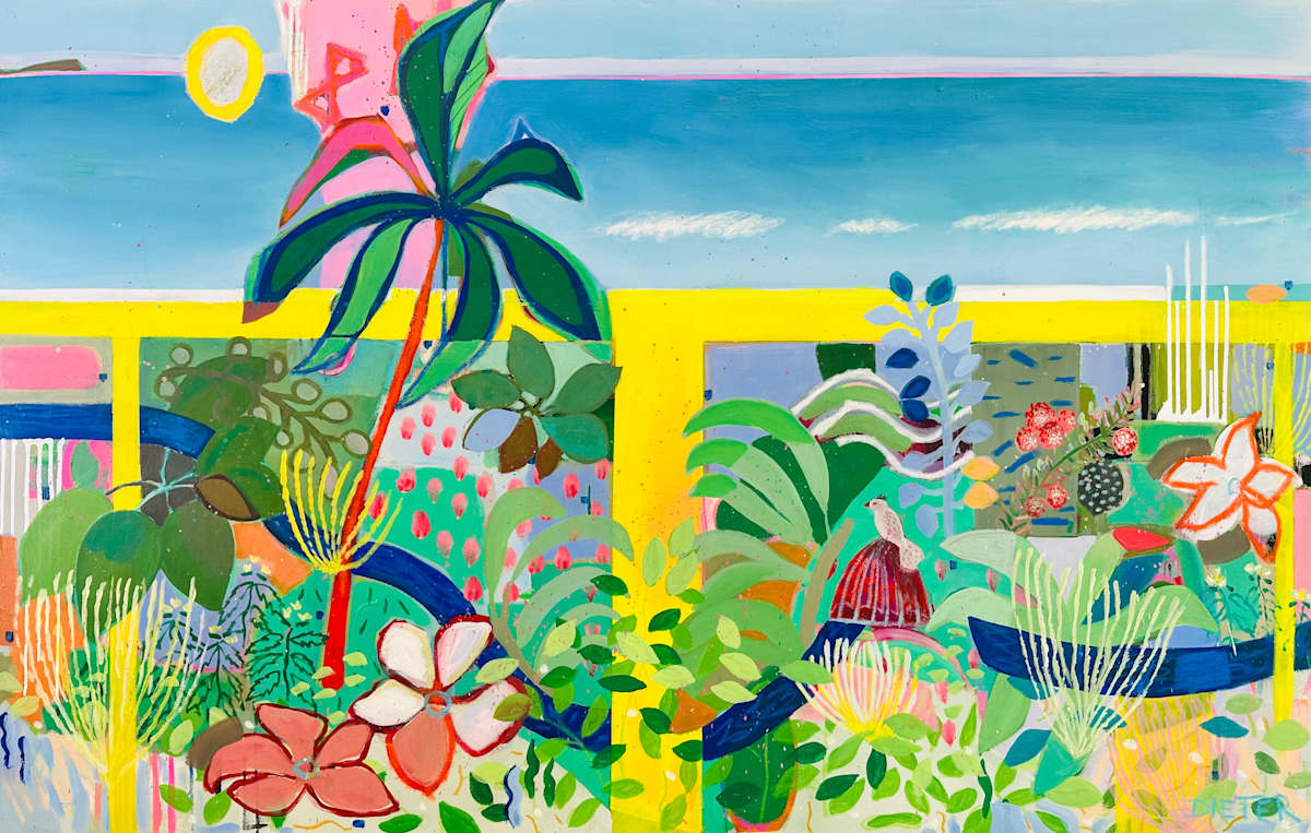 Hockney à la Ellen by Ellen Dieter 