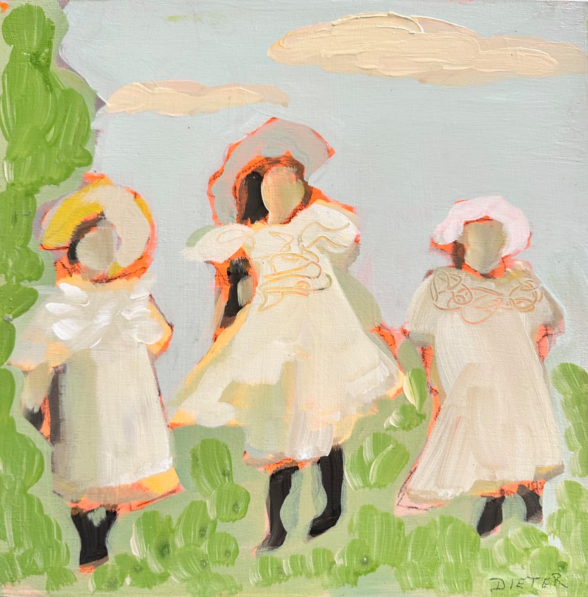Les Trois Amies by Ellen Dieter 