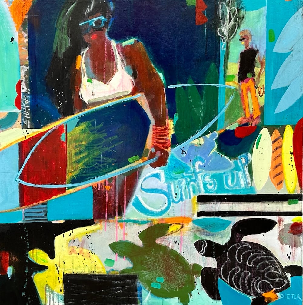 Surf's UP by Ellen Dieter 