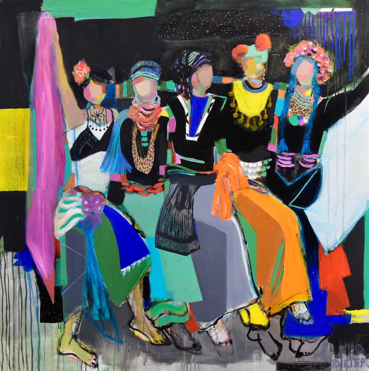 Jazzmin Gypsies by Ellen Dieter 
