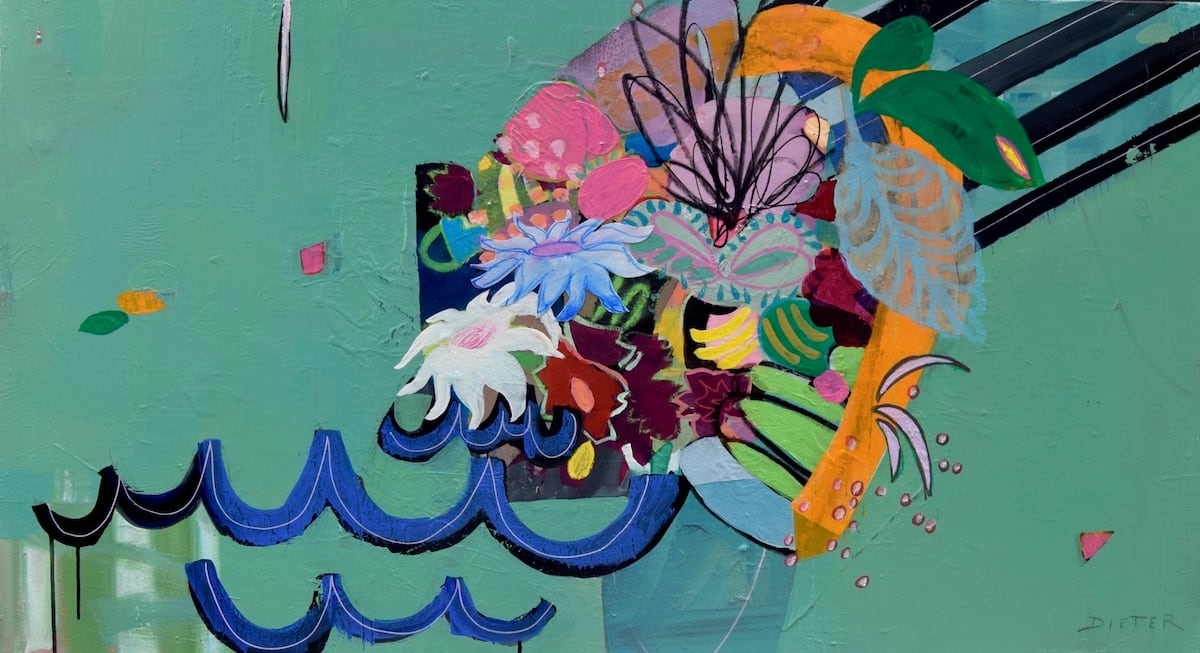 Floating Floral by Ellen Dieter, Image 1.