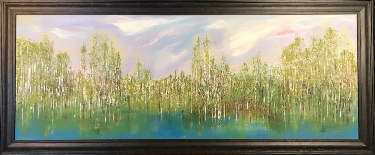 Summers at Birch Lake by Ella Balkwill 