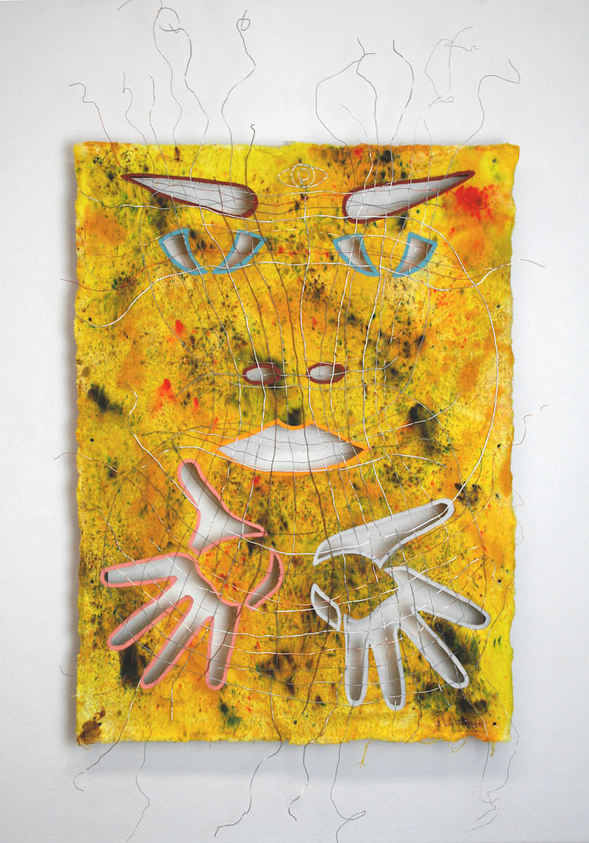 Discourse with a Muse by Judy Vienneau  Image: Discourse with a Muse -  Front view