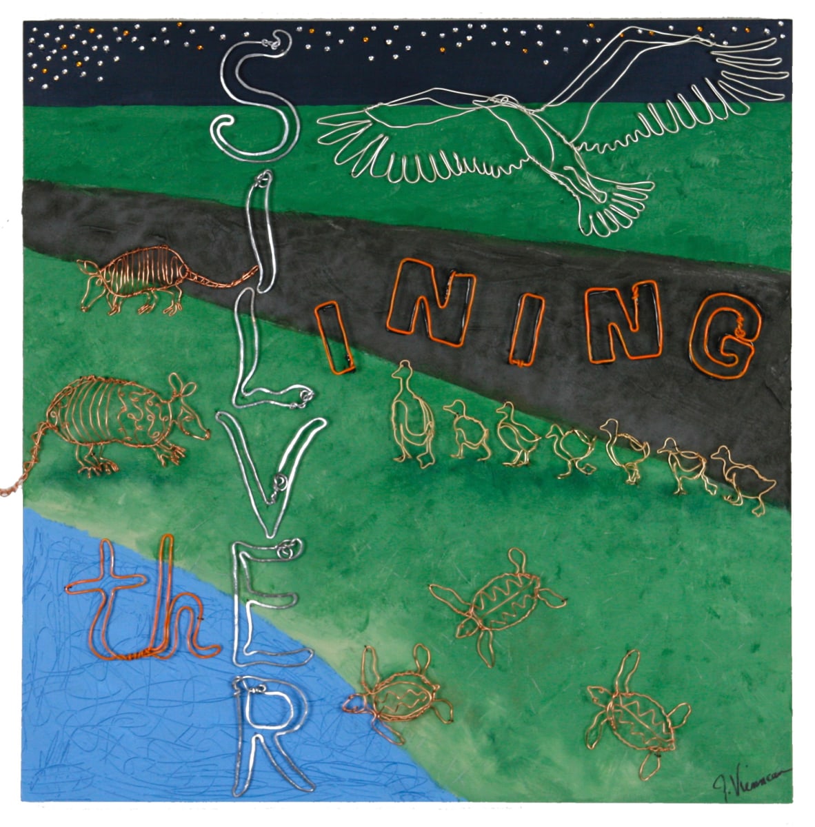 The Silver Lining (Proverb I) by Judy Vienneau 