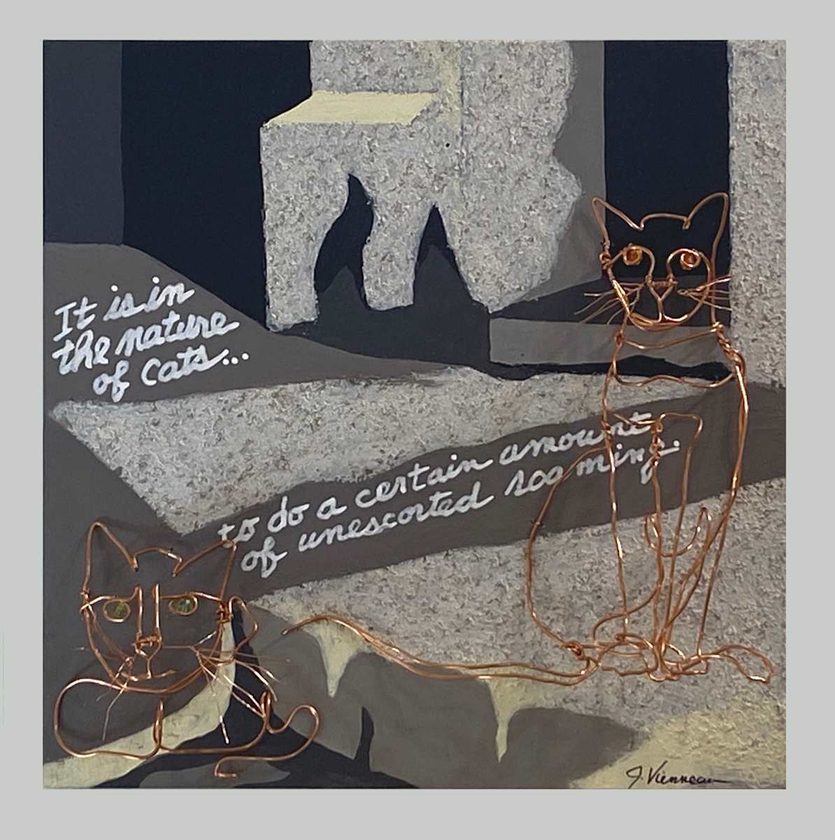 Unescorted Roaming by Judy Vienneau 