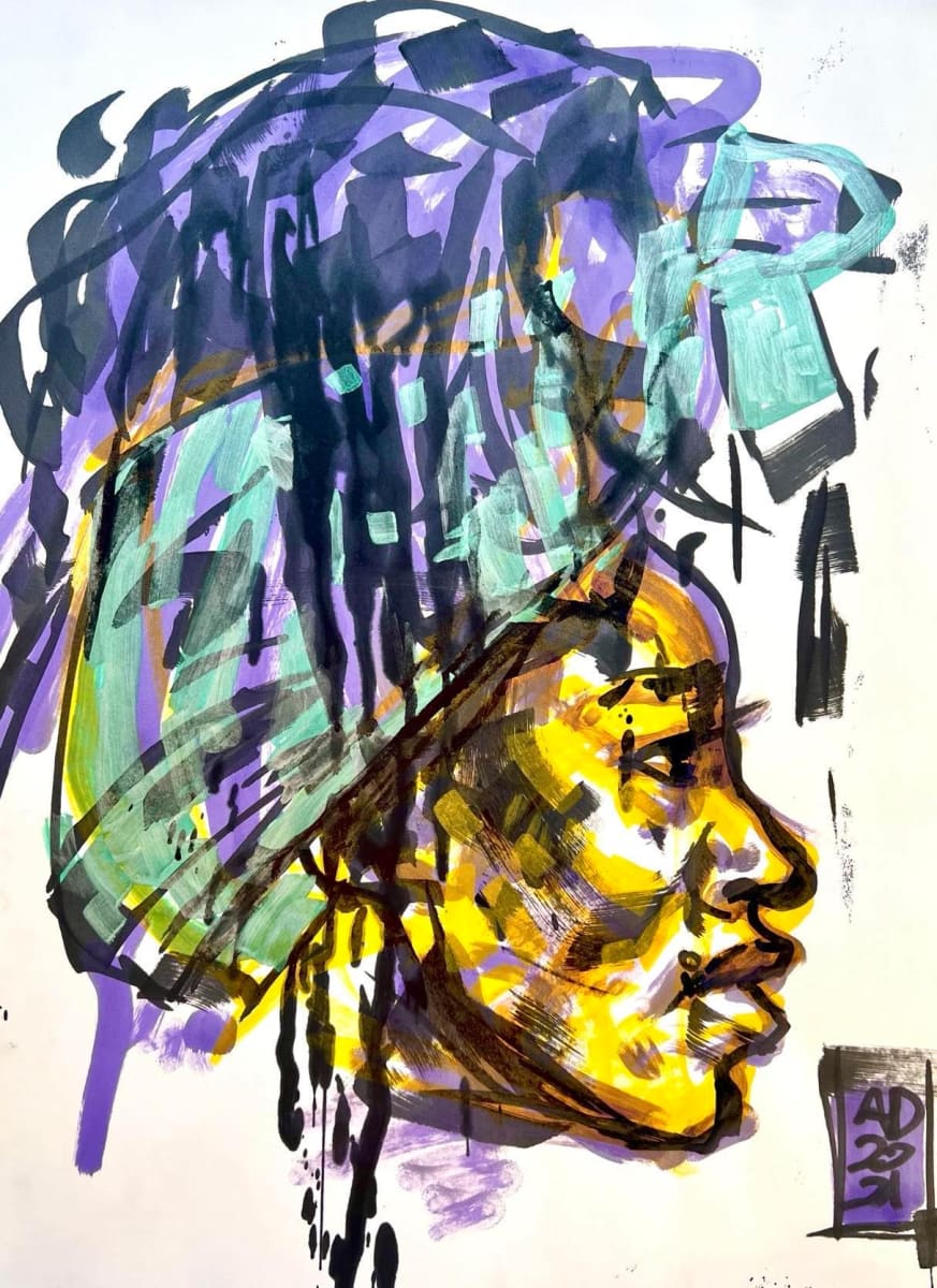 Purple Rain (Framed) by Alec DeJesus 