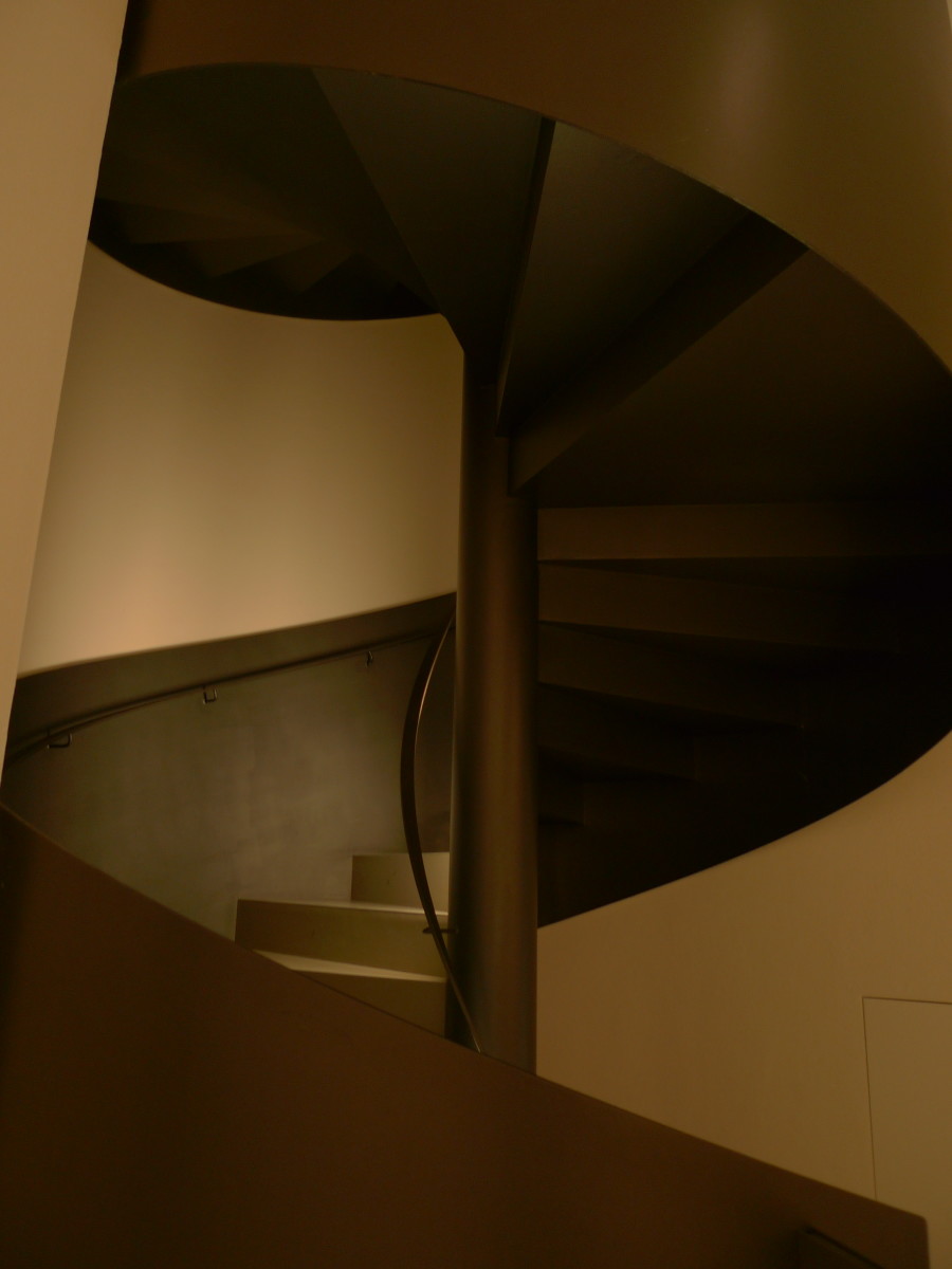 Interior Stairway, Vienna by Peter J. Kaplan 