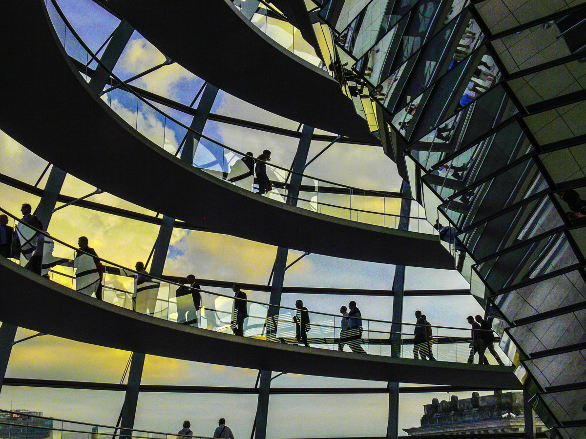 German Bundestag, Berlin by Peter J. Kaplan 